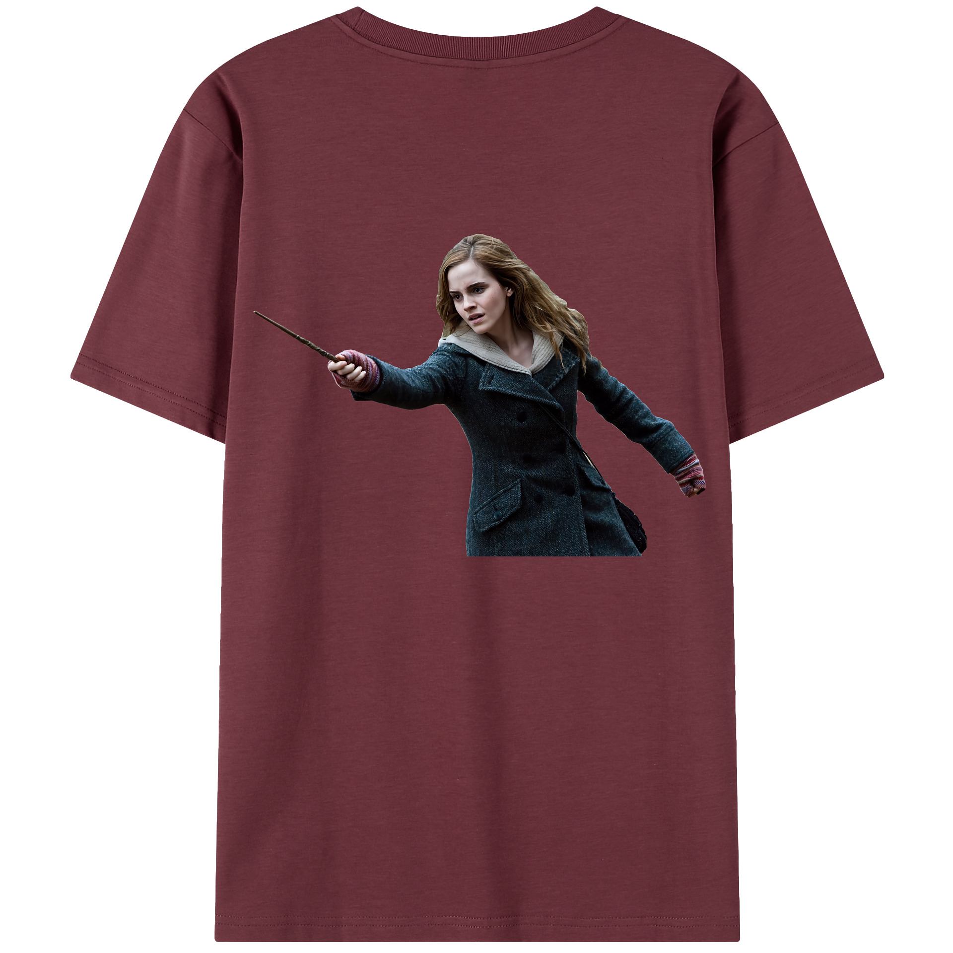 （画像用） Harry Potter ハリー・ポッターシリーズ 綿100％半袖Tシャツ（背面プリント）